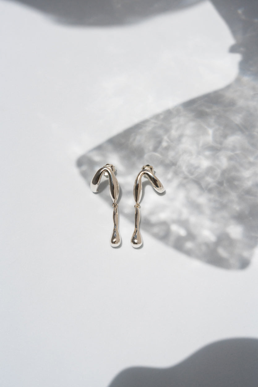 SALTED DROPS EARRINGS LONG
