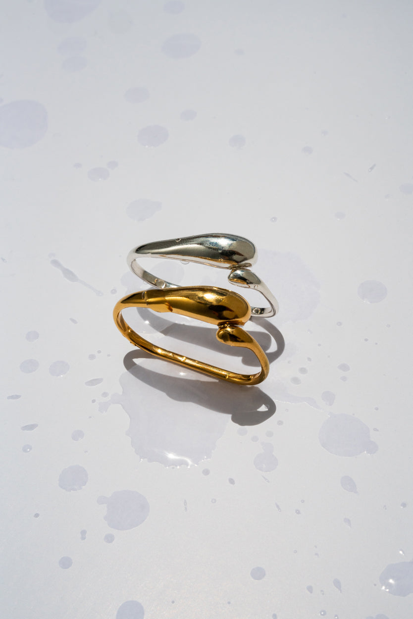 SALTED DROPS RING DOUBLE