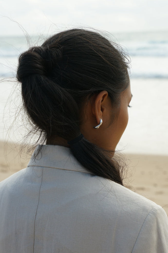 SALTED DROPS EARRINGS MEDIUM