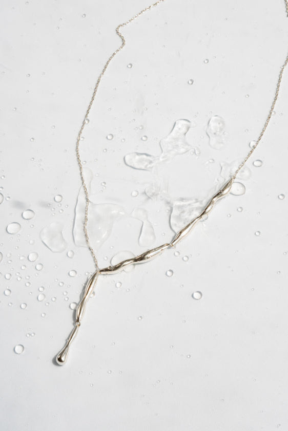 SALTED DROPS NECKLACE LONG