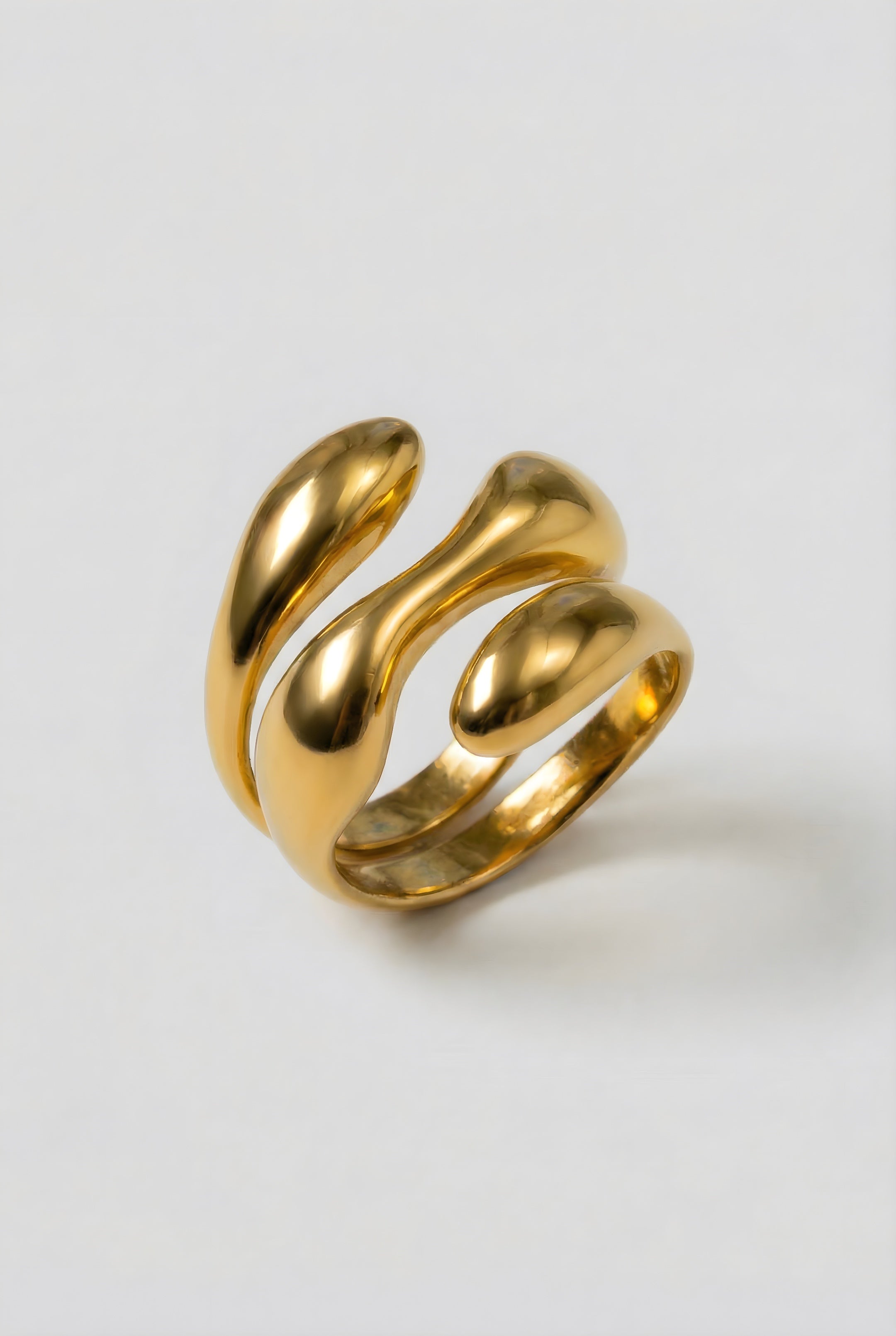 SALTED DROPS RING LARGE