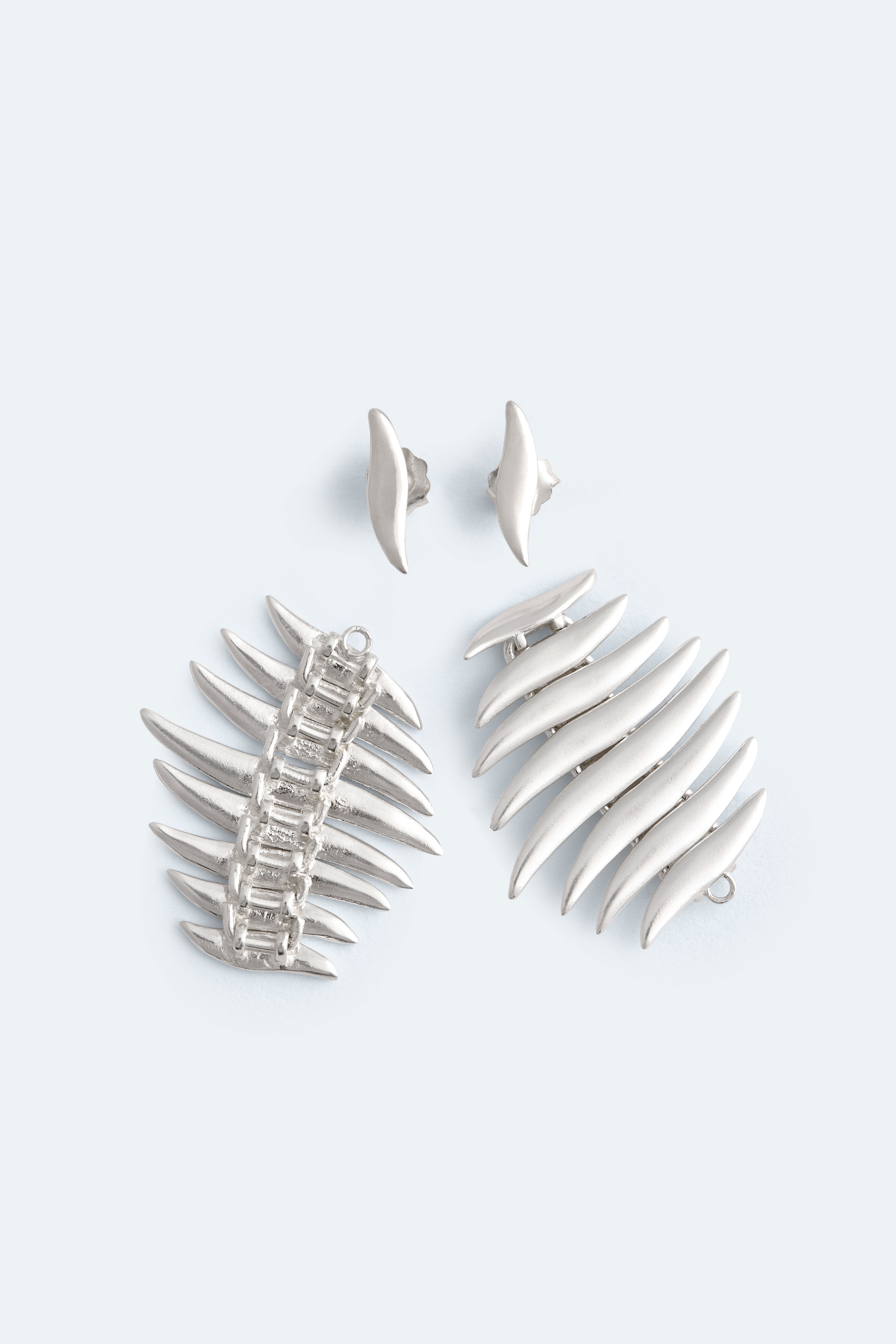 SPINE Earrings 2 in 1